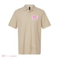 Cheer Mom Of A Cheerleader Mama Cheerleading Mom Coquette Polo thumb 0