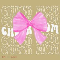 Cheer Mom Of A Cheerleader Mama Cheerleading Mom Coquette Polo thumb 2