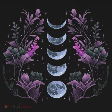 Celestial Moon Phase Boho Wildflowers Zodiac Witchcore Tote Bag