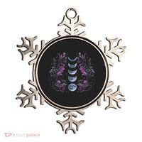 Celestial Moon Phase Boho Wildflowers Zodiac Witchcore Ornament thumb 0