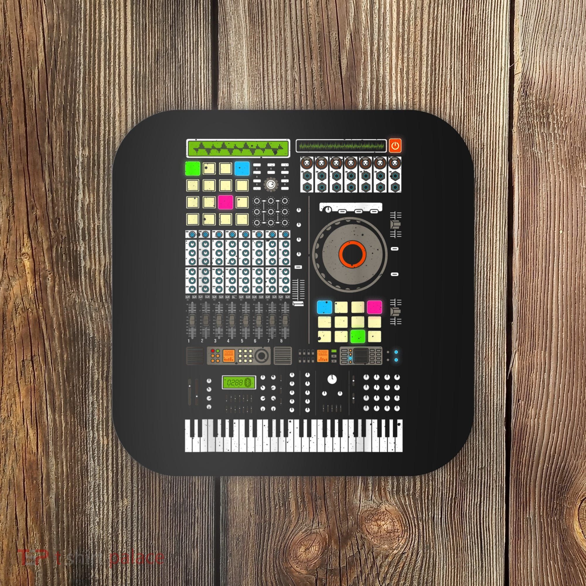 Cool Music Producer Artist For Men Women Beat Makers Coaster
