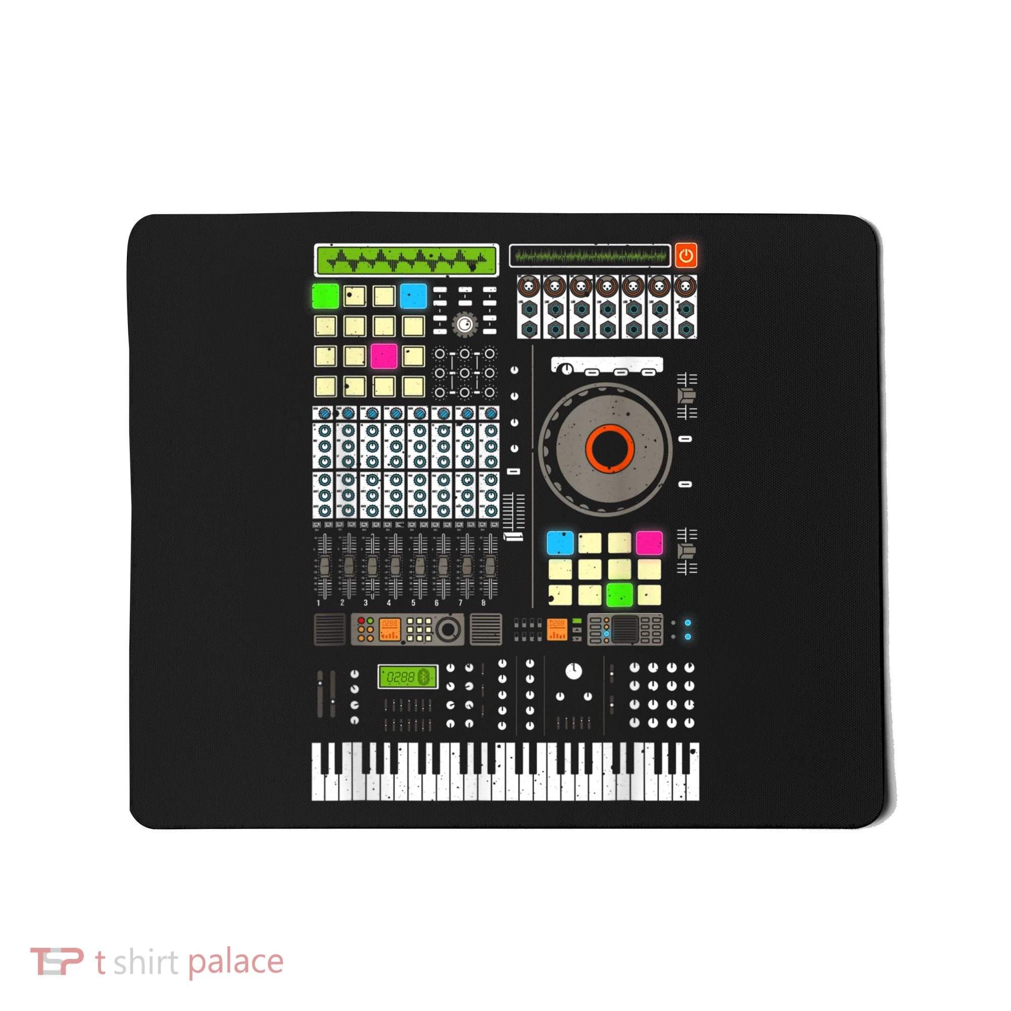 Cool Music Producer Artist For Men Women Beat Makers Mousepad