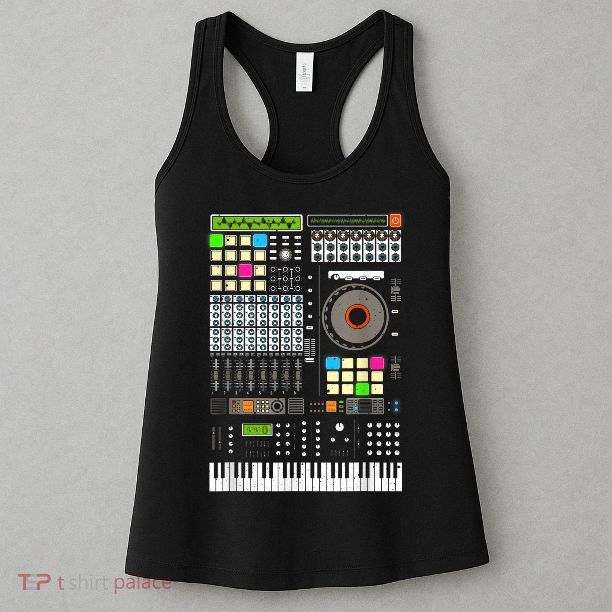 Cool Music Producer Artist For Men Women Beat Makers Women's Tank Top