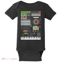 Cool Music Producer Artist For Men Women Beat Makers Baby Bodysuit thumb 0