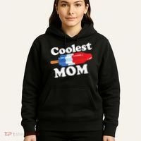 Coolest Mom Popsicle Funny Bomb Retro 80s Pop Mothers Gift Hoodie thumb 5