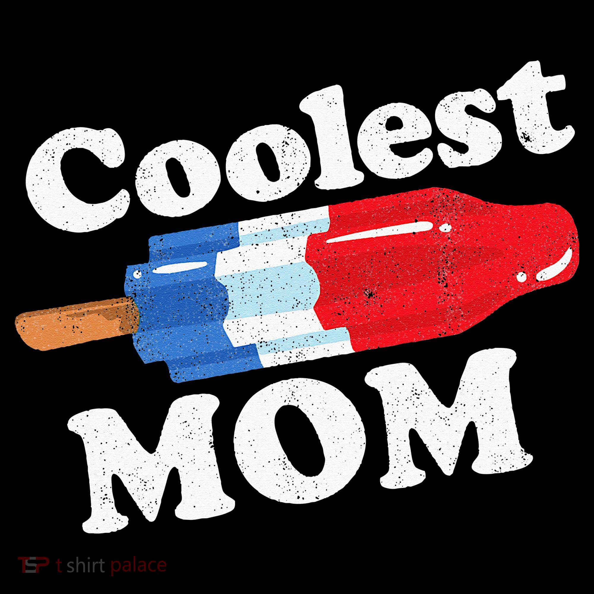 Coolest Mom Popsicle Funny Bomb Retro 80s Pop Mothers Gift Sweatshirt