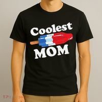 Coolest Mom Popsicle Funny Bomb Retro 80s Pop Mothers Gift T-Shirt thumb 3
