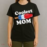 Coolest Mom Popsicle Funny Bomb Retro 80s Pop Mothers Gift T-Shirt thumb 4