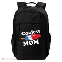 Coolest Mom Popsicle Funny Bomb Retro 80s Pop Mothers Gift Backpack thumb 0