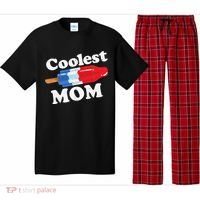 Coolest Mom Popsicle Funny Bomb Retro 80s Pop Mothers Gift Pajama Set thumb 0