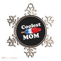 Coolest Mom Popsicle Funny Bomb Retro 80s Pop Mothers Gift Ornament thumb 0