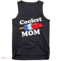 Coolest Mom Popsicle Funny Bomb Retro 80s Pop Mothers Gift Tank Top thumb 0