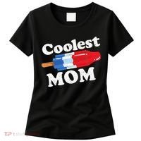 Coolest Mom Popsicle Funny Bomb Retro 80s Pop Mothers Gift Women's T-Shirt thumb 0