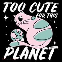 Cat Mom Puns Too Cute For This Planet Earth Astronomy Lover Gift Coffee Mug thumb 5