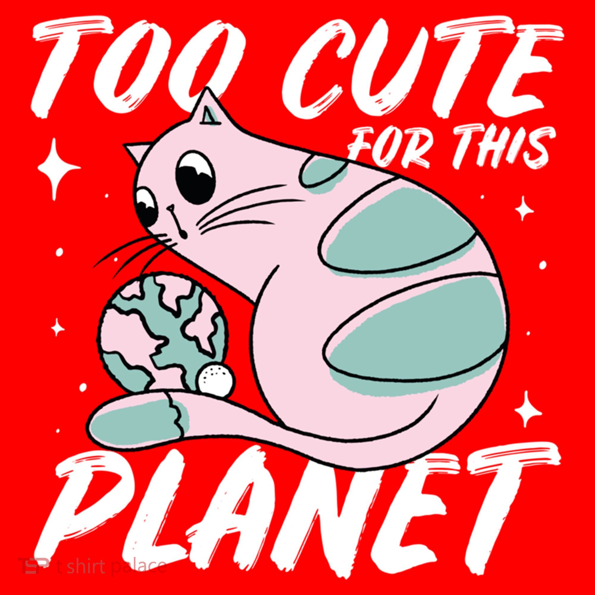 Cat Mom Puns Too Cute For This Planet Earth Astronomy Lover Gift Santa Hat