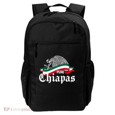 Chiapas Mexico Puro Chiapas Eagle Flag Backpack