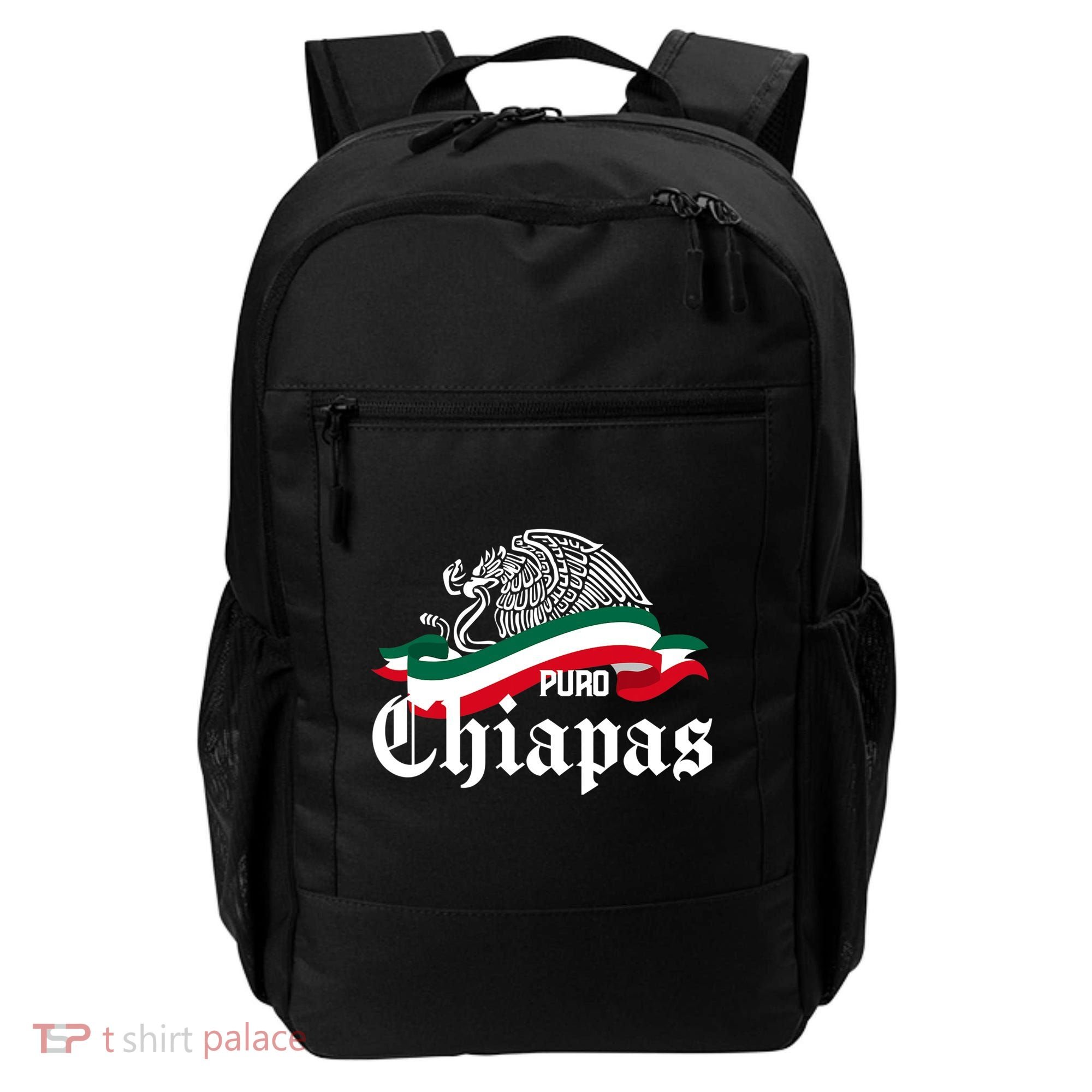 Chiapas Mexico Puro Chiapas Eagle Flag Backpack