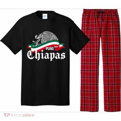 Chiapas Mexico Puro Chiapas Eagle Flag Pajama Set