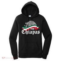 Chiapas Mexico Puro Chiapas Eagle Flag Women's Hoodie thumb 0