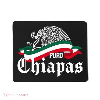 Chiapas Mexico Puro Chiapas Eagle Flag Mousepad