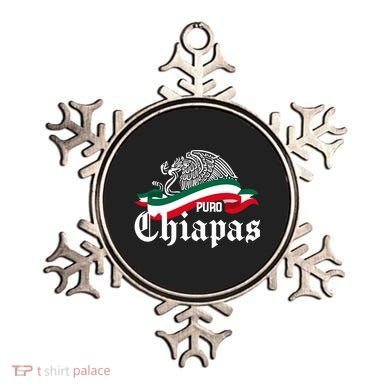 Chiapas Mexico Puro Chiapas Eagle Flag Ornament