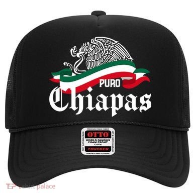 Chiapas Mexico Puro Chiapas Eagle Flag Hat