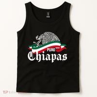 Chiapas Mexico Puro Chiapas Eagle Flag Tank Top thumb 2