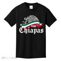 Chiapas Mexico Puro Chiapas Eagle Flag Kids T-Shirt thumb 0