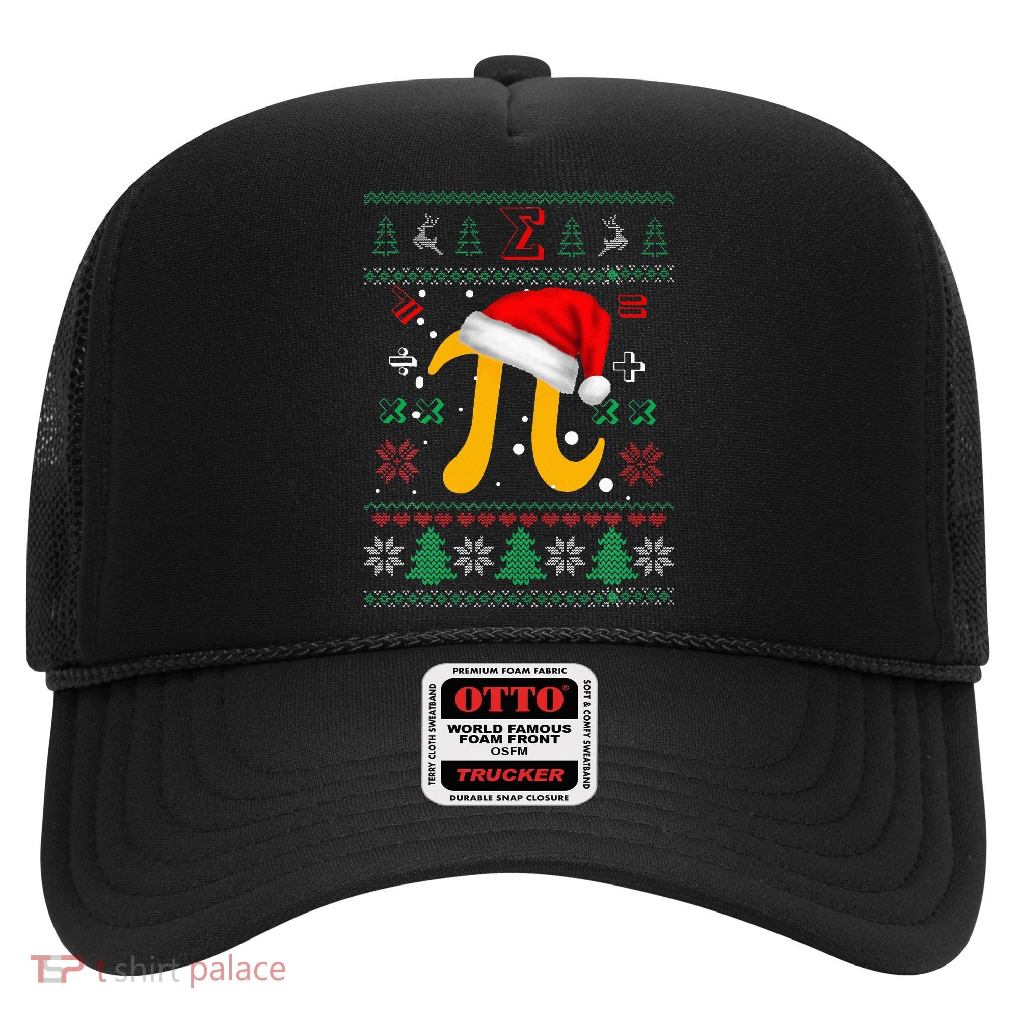Christmas Math Pi Santa Hat Costume Xmas UGLY Teacher Gifts Hat