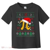 Christmas Math Pi Santa Hat Costume Xmas UGLY Teacher Gifts Toddler T-Shirt thumb 0