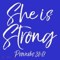 Cute Mom Proverbs 31 Gift She Is Strong Proverbs 31:17 Cool Gift Kids Sweatshirt thumb 2