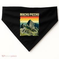 Cool Machu Picchu Art Machu Picchu Peru USA-Made Doggie Bandana thumb 0
