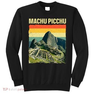 Cool Machu Picchu Art Machu Picchu Peru Sweatshirt