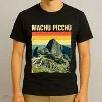 Cool Machu Picchu Art Machu Picchu Peru T-Shirt thumb 3