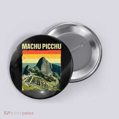 Cool Machu Picchu Art Machu Picchu Peru Button