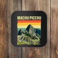 Cool Machu Picchu Art Machu Picchu Peru Coaster thumb 0