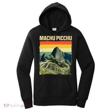 Cool Machu Picchu Art Machu Picchu Peru Women's Hoodie