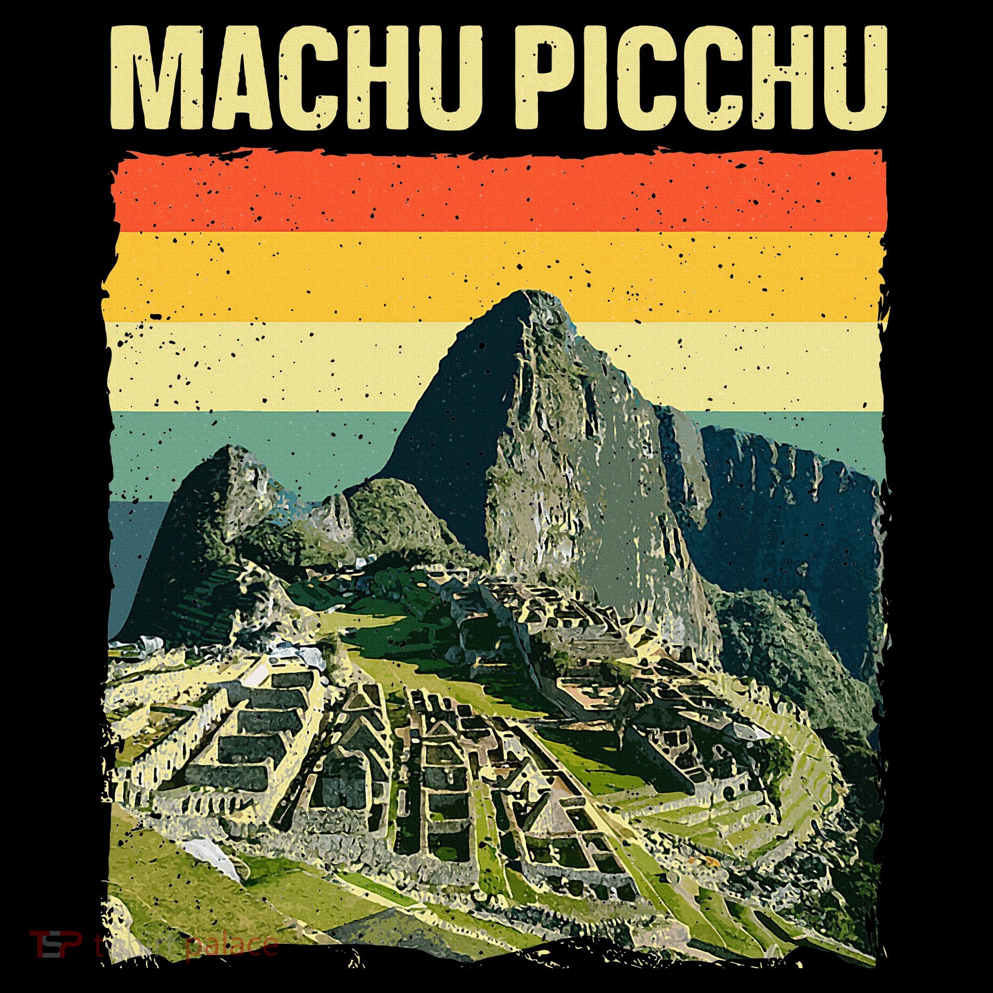 Cool Machu Picchu Art Machu Picchu Peru Women's Hoodie