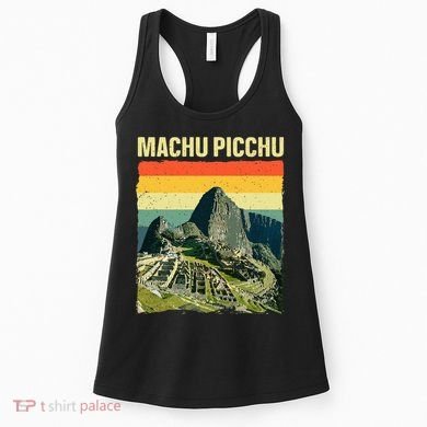 Cool Machu Picchu Art Machu Picchu Peru Women's Tank Top