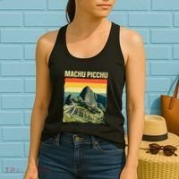 Cool Machu Picchu Art Machu Picchu Peru Women's Tank Top thumb 2