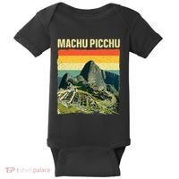 Cool Machu Picchu Art Machu Picchu Peru Baby Bodysuit thumb 0