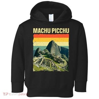 Cool Machu Picchu Art Machu Picchu Peru Toddler Hoodie