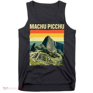 Cool Machu Picchu Art Machu Picchu Peru Tank Top