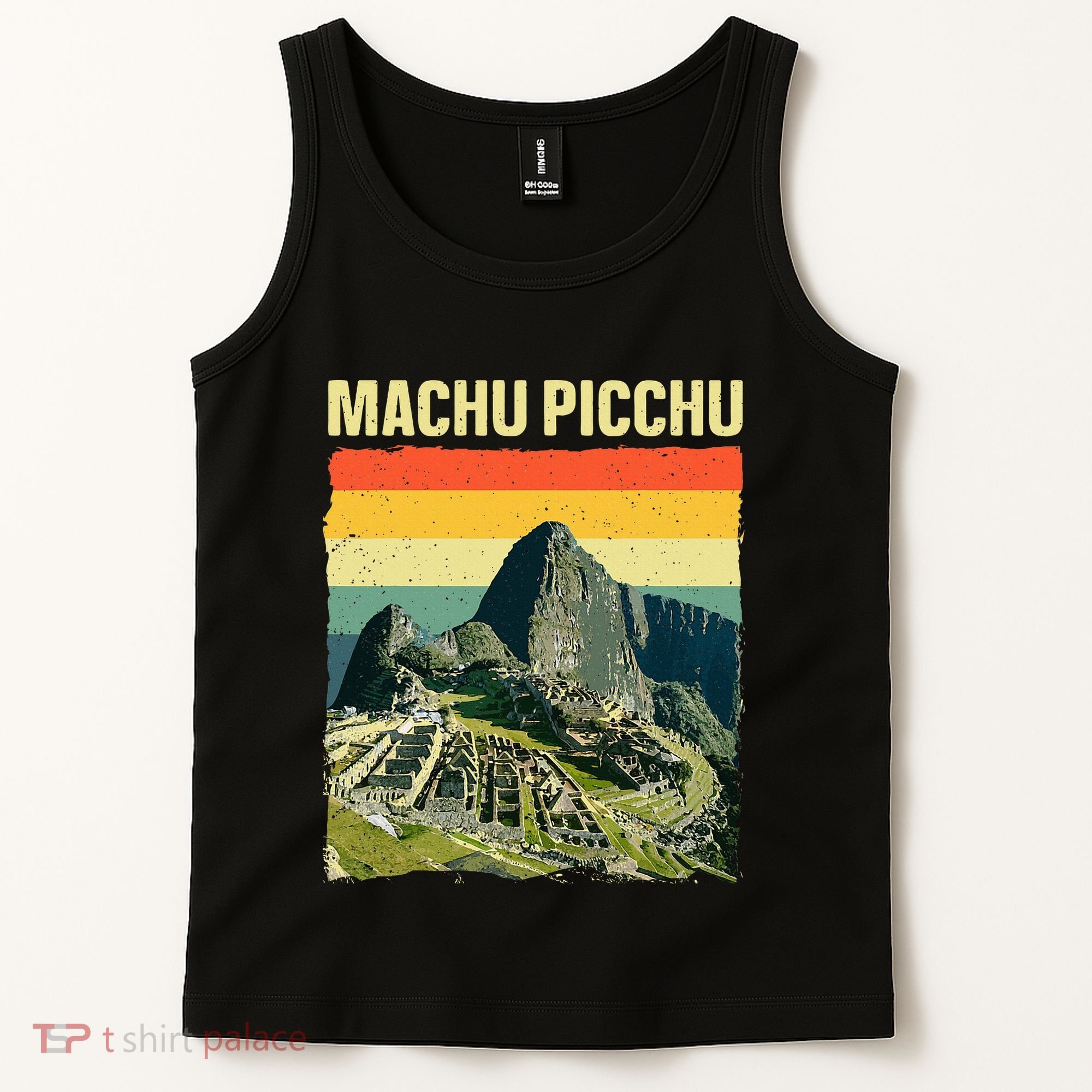 Cool Machu Picchu Art Machu Picchu Peru Tank Top