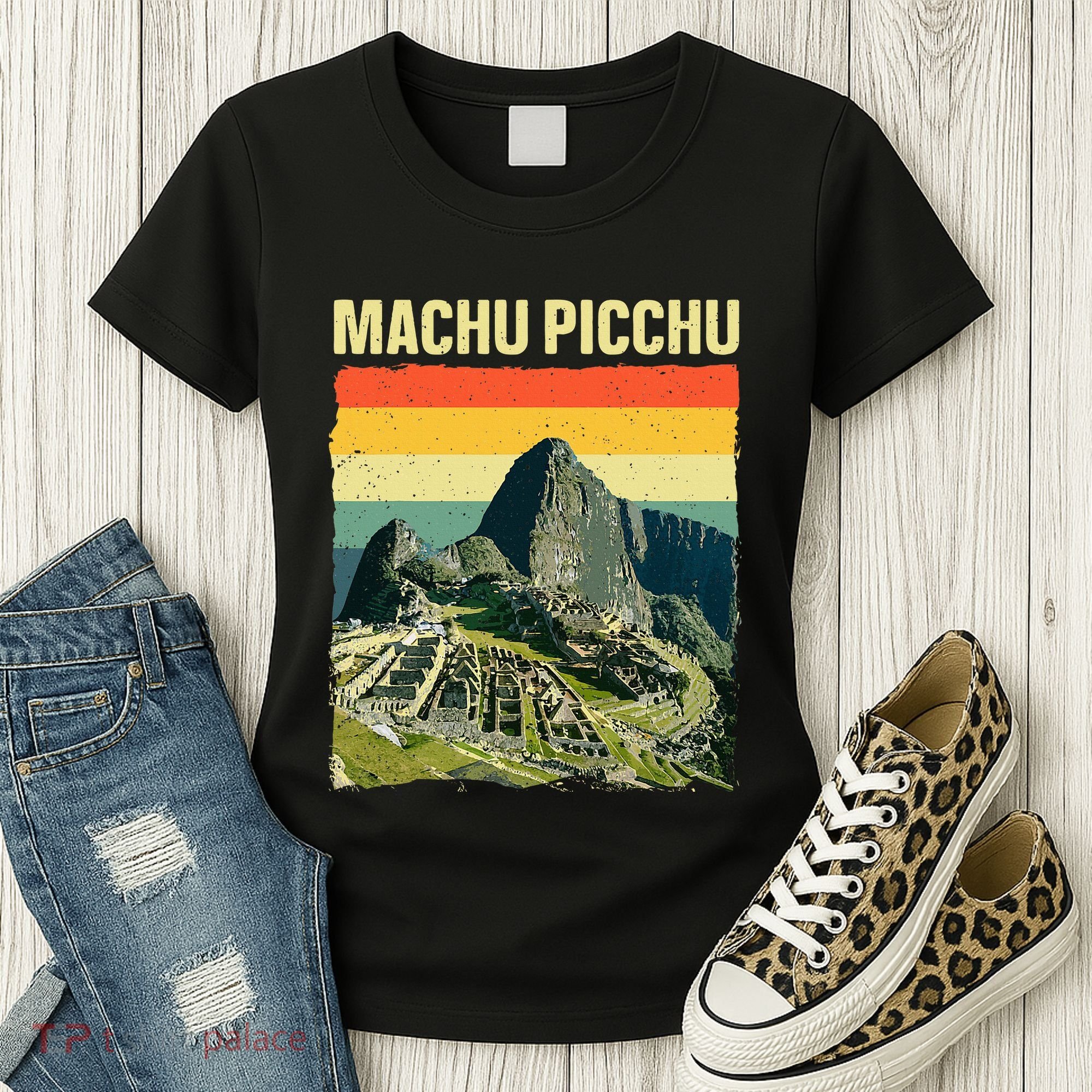 Cool Machu Picchu Art Machu Picchu Peru Women's T-Shirt