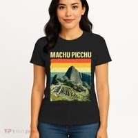 Cool Machu Picchu Art Machu Picchu Peru Women's T-Shirt thumb 4