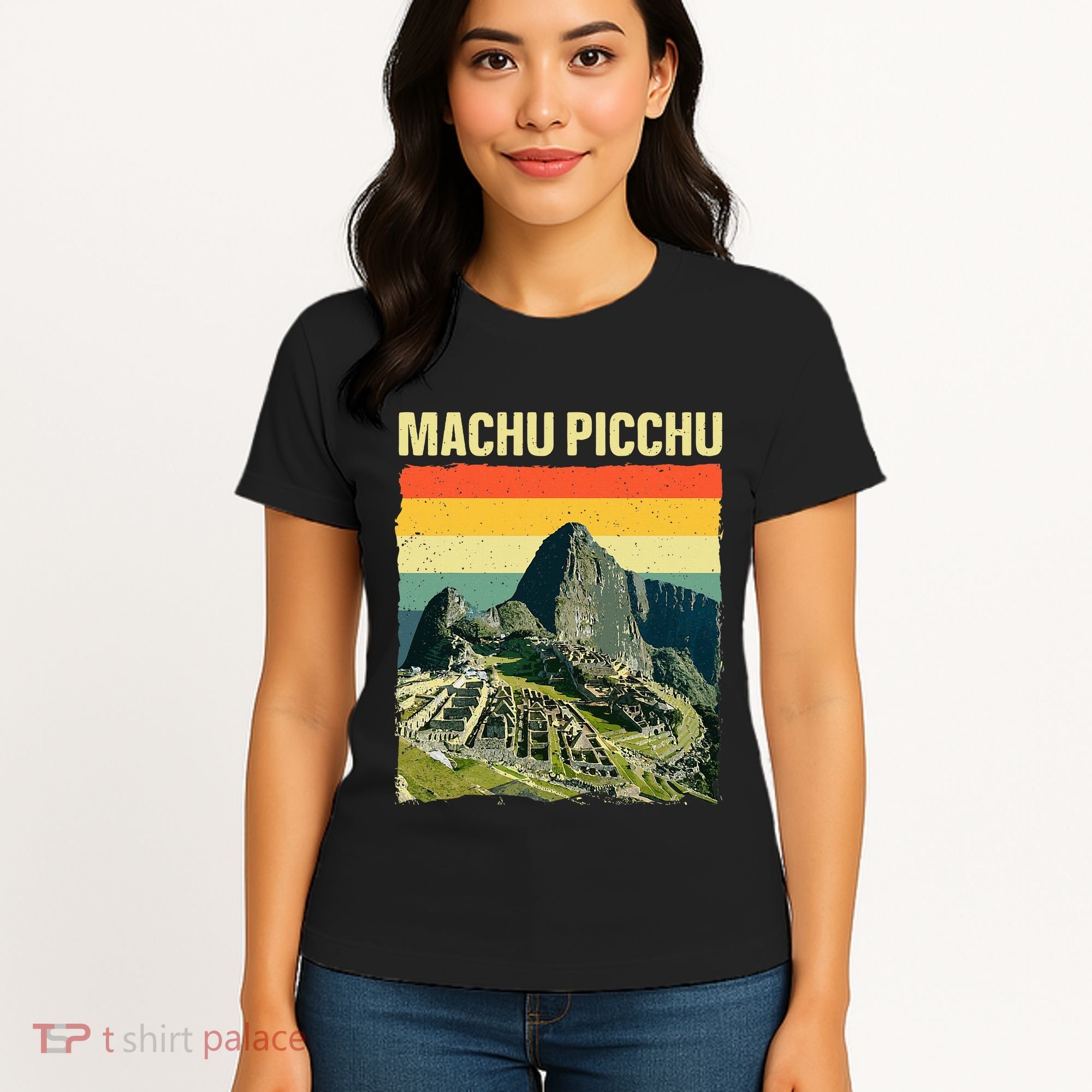 Cool Machu Picchu Art Machu Picchu Peru Women's T-Shirt
