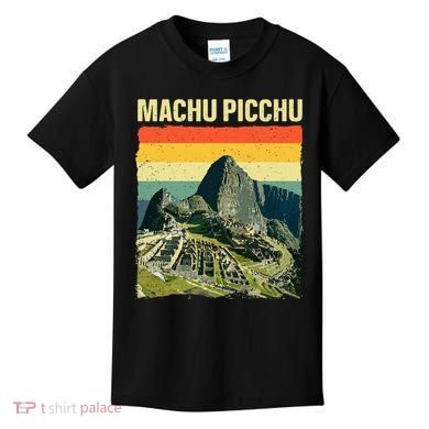 Cool Machu Picchu Art Machu Picchu Peru Kids T-Shirt