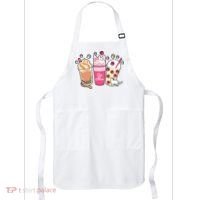 Cat Mom Paw Frappuccino Cute Apron thumb 0