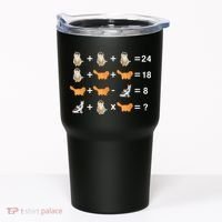 Cat Math Puzzle Tumbler thumb 0